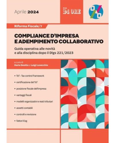 Riforma fiscale 7 - Compliance d'impresa e adempimento collaborativo