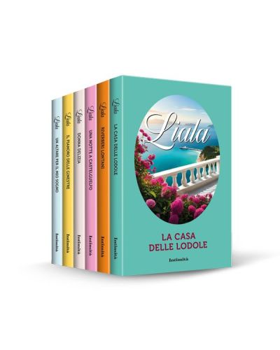 I volumi della collezione sui romanzi di Liala.