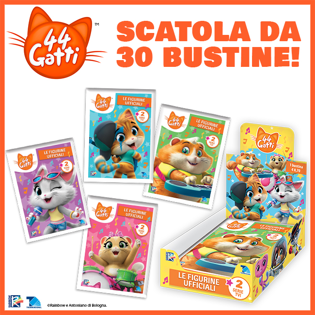44 Gatti La Nuova Collezione Di Figurine