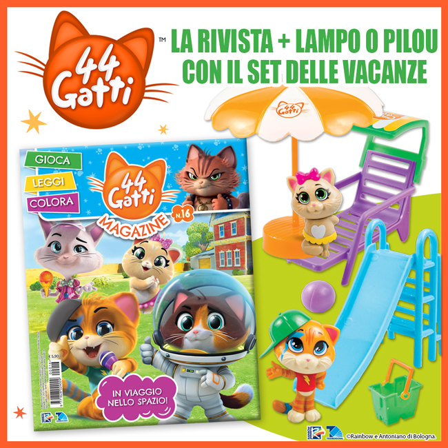 44 Gatti La Rivista Ufficiale Della Serie Tv