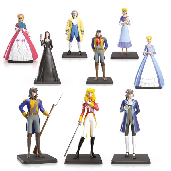 Lady Oscar Personaggi 3D in edicola (Centauria)