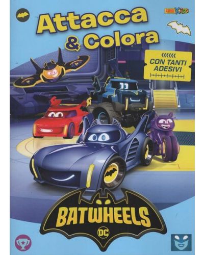 Batman Magazine - Attacca & Colora Batwheels