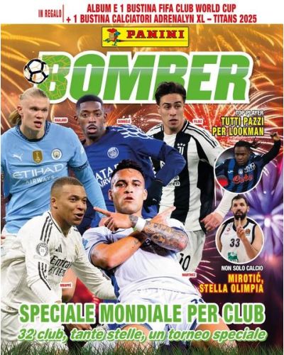 BOMBER: La rivista ufficiale Panini sul calcio