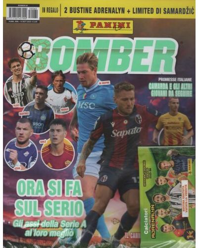BOMBER: La rivista ufficiale Panini sul calcio