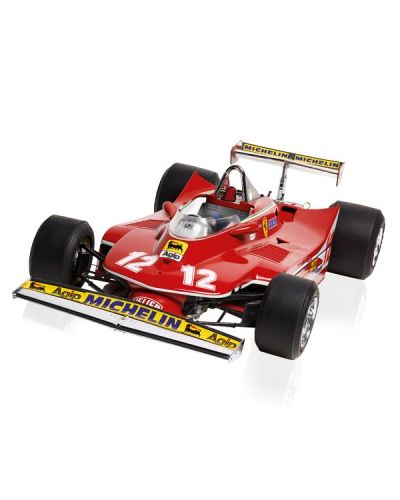 Il modellino della Ferrari 312 T4 in scala 1:8.