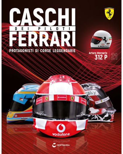 Caschi dei piloti Ferrari