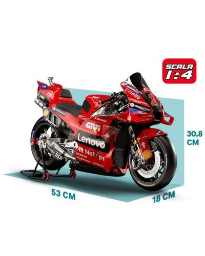 Costruisci la Ducati Desmosedici GP23 di Pecco Bagnaia