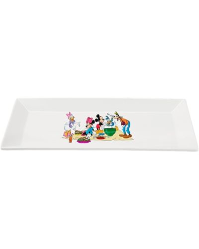 Piatto rettangolare - Daisy, Minnie, Topolino, Paperino, Goofy (35,5 x 18,5cm)