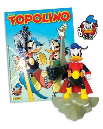 Topolino N° 3668 + Statua di PK