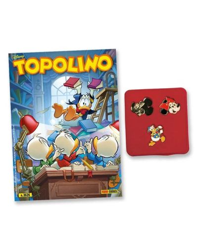 Disney Topolino presenta Le pin in metallo di Topolino