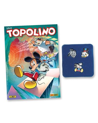 Disney Topolino presenta Le pin in metallo di Topolino