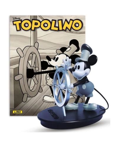 Disney Topolino presenta Statuina Mickey Disney 100