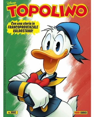 Topolino N° 3660 (Storia in Dialetto Francoprovenzale Valdostano)