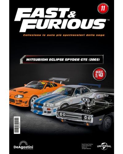 Fast & Furious - Modellini in scala 1:43