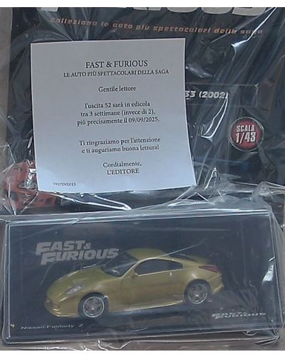 Fast & Furious - Modellini in scala 1:43