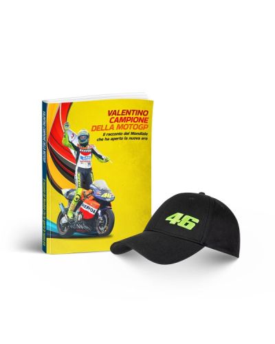 Valentino Campione della MotoGP + Cappellino ufficiale VR46