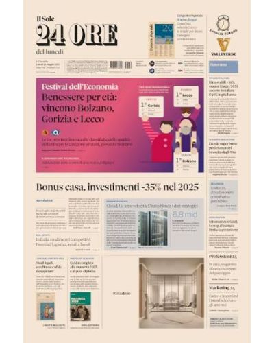 Ediz. di Lunedì 26 Maggio 2025 + Rapporti Studi legali