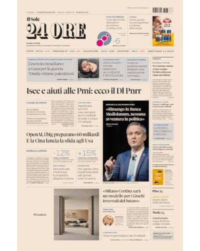 Ediz. di Venerdì 30 Gennaio 2026