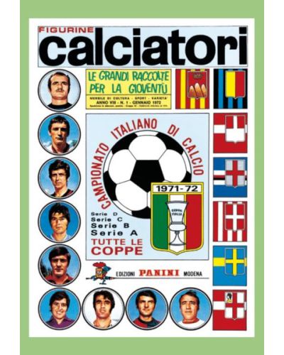 La collezione anastatica degli Album Calciatori Panini