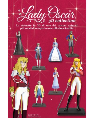 Lady Oscar - Personaggi 3D