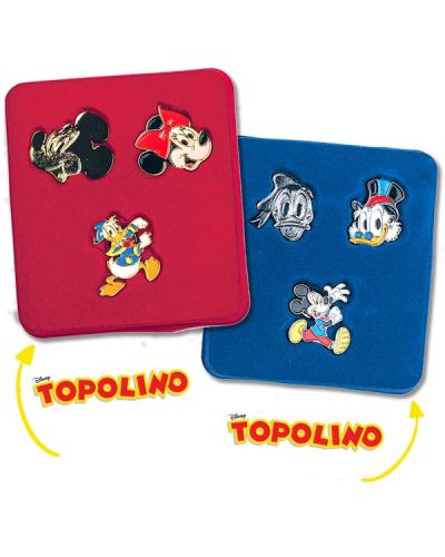 Disney Topolino presenta Le pin in metallo di Topolino