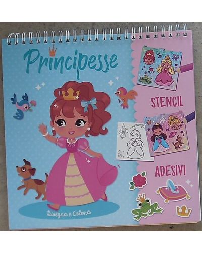 Principesse - Disegna e Colora