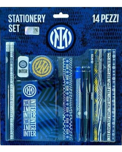 Inter School Stationery Set 2025 (14 Pezzi)