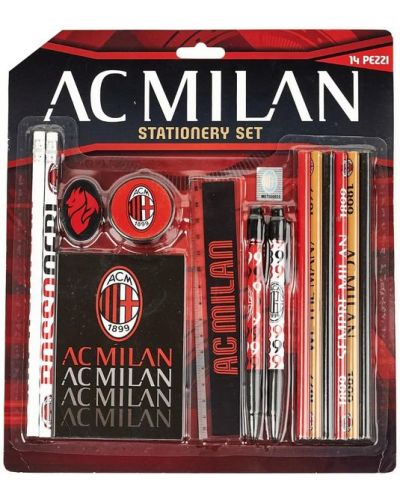 Milan School Stationery Set 2025 (14 Pezzi)