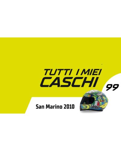 Valentino Rossi - Tutti i miei caschi