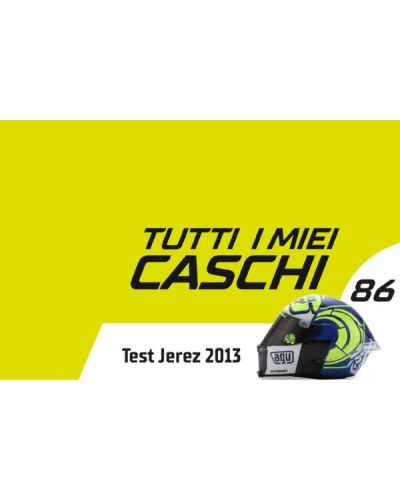 Valentino Rossi - Tutti i miei caschi