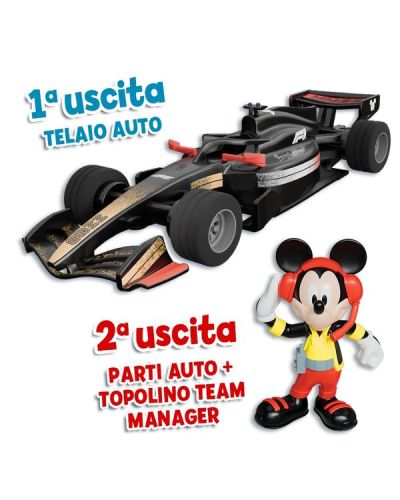 Disney Topolino presenta La macchina Formula 1 di Topolino