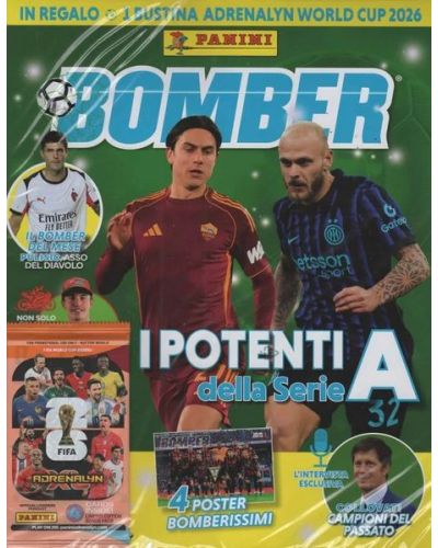 BOMBER: La rivista ufficiale Panini sul calcio