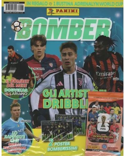 BOMBER: La rivista ufficiale Panini sul calcio