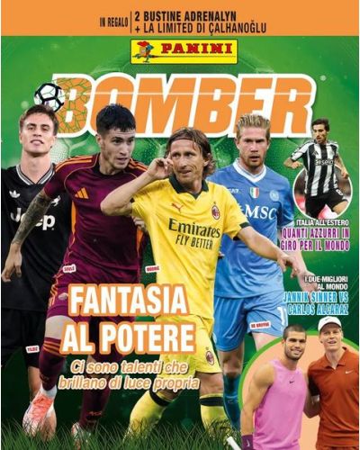 BOMBER: La rivista ufficiale Panini sul calcio