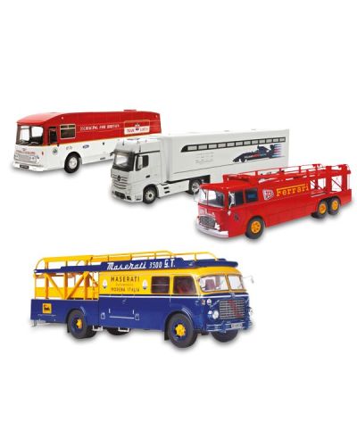 Racing Car Transporters in scala 1:43