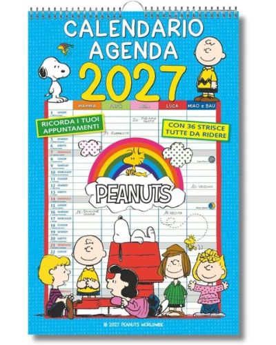 Calendari agenda - Peanuts