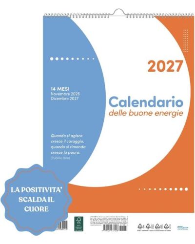 Calendario delle buone energie