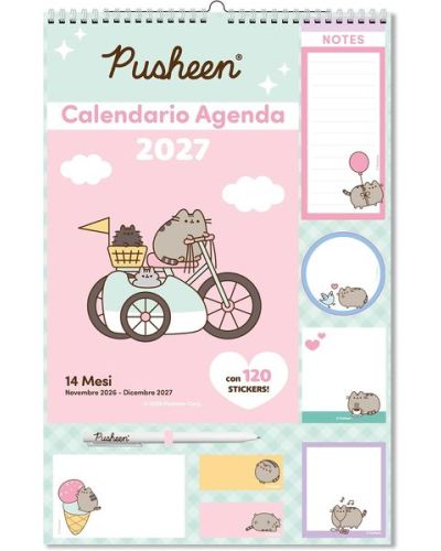 Calendari agenda - Pusheen