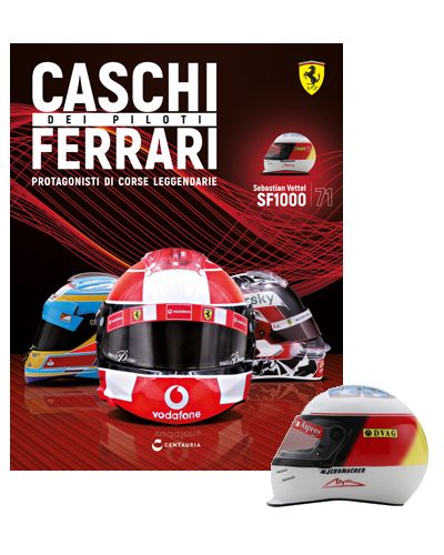 Caschi dei piloti Ferrari