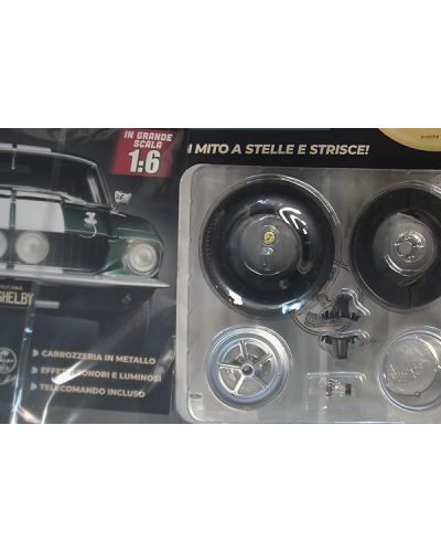 Costruisci la leggendaria Ford Mustang Shelby GT-500 in scala 1:6