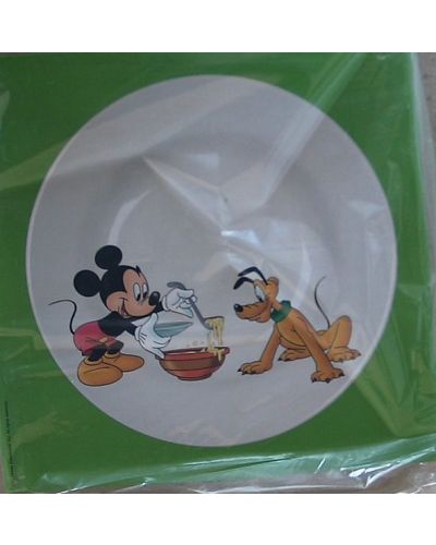 Piatto fondo - Topolino e Pluto (23 cm)