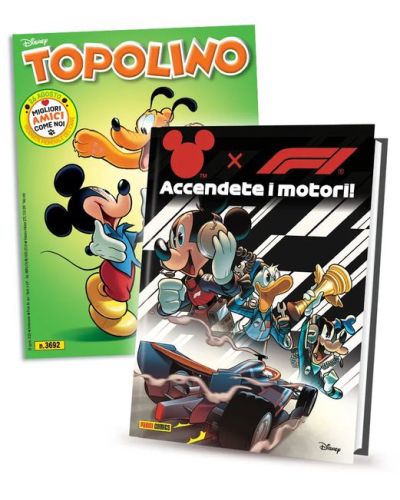 Topolino N° 3692 + Topolibro "Accendete i Motori"