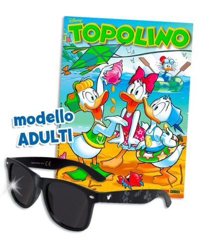 Topolino N° 3687 + Occhiali da sole Topolino (Modello adulti)