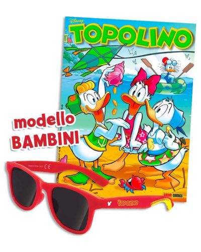 Topolino N° 3687 + Occhiali da sole Topolino (Modello bambini)