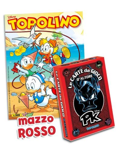 Disney Topolino presenta Le Carte da gioco d'autore di PK