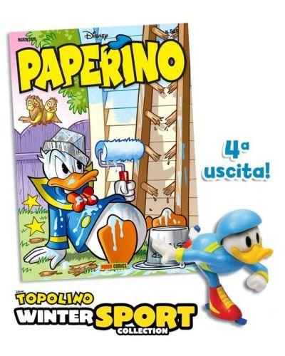 Disney Topolino presenta Statuine sport olimpici invernali
