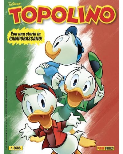 Topolino N° 3686 (Storia in Dialetto Campobassano)