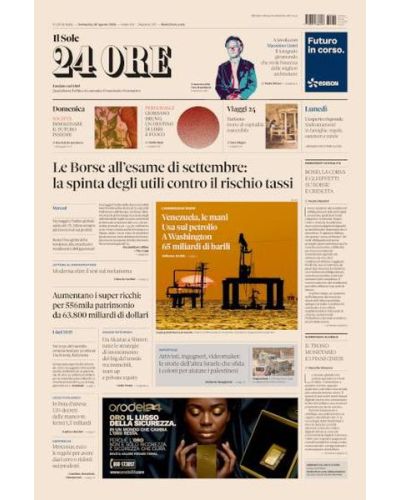 Ediz. di Domenica 30 Agosto 2026