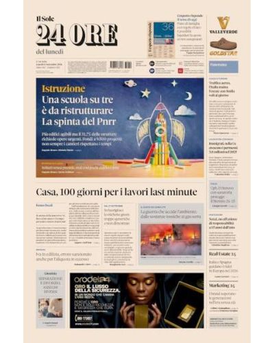Ediz. di Lunedì 14 Settembre 2026