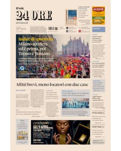 Ediz. di Lunedì 27 Luglio 2026